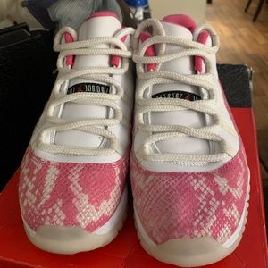 Jordan 11 retro low "Pink Snakeskin"